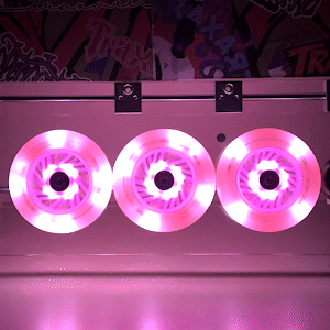 Jogo de Rodas LED Special Max Rosa 110mm/85A