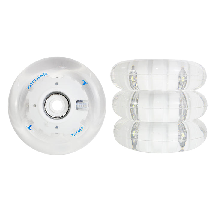 Jogo de Rodas LED Multiart 80mm/85A