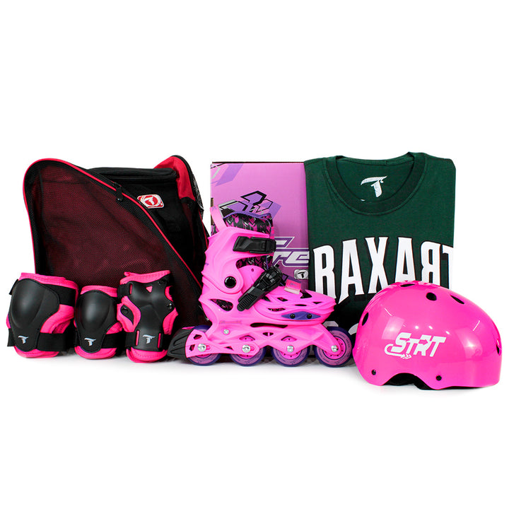 Kit infantil Freemix Pink com Mochila + (Brinde)