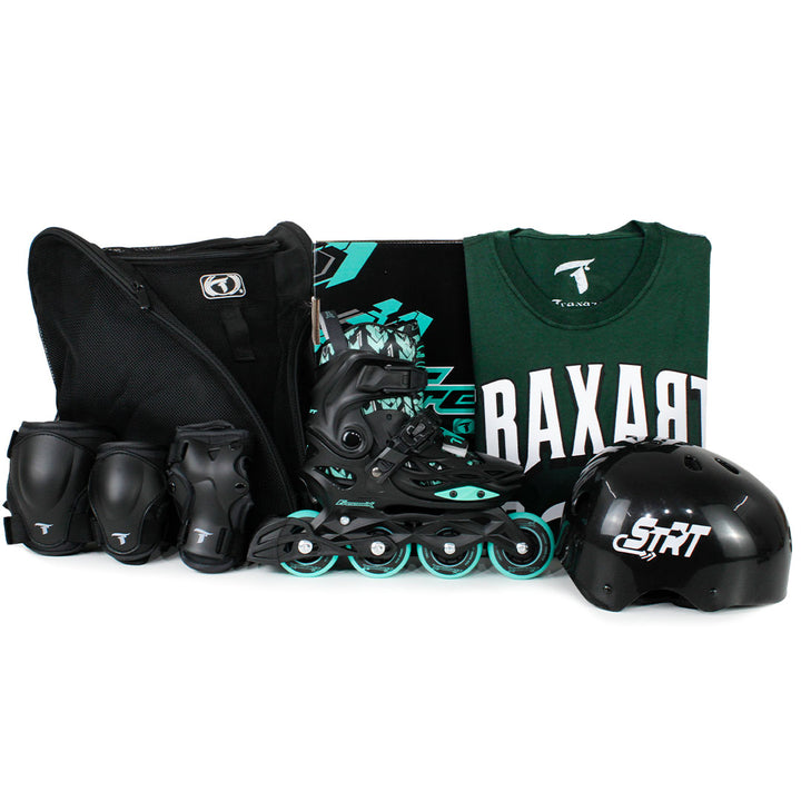 Kit infantil Freemix Preto com Mochila + (Brinde)