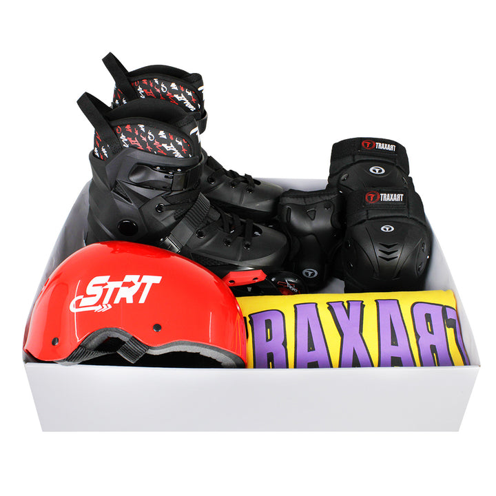 Kit Intermediário Revolt Preto com Vermelho + (Brinde)