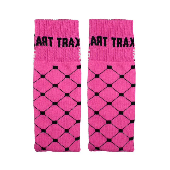 Meia Inline Traxart Quadradinhos Pink