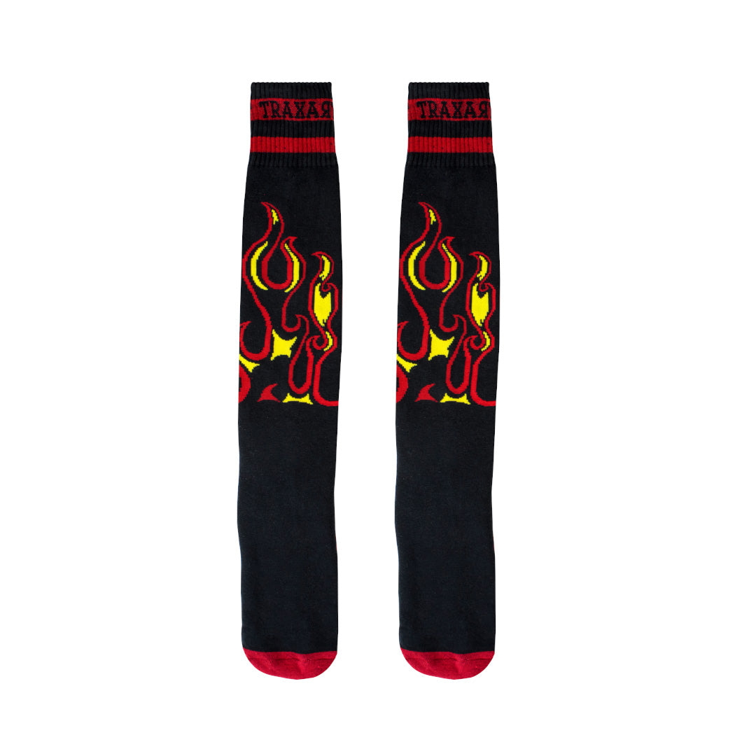 Meia Inline Desenhada Fire GC-126