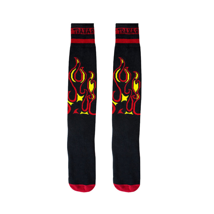 Meia Inline Desenhada Fire GC-126
