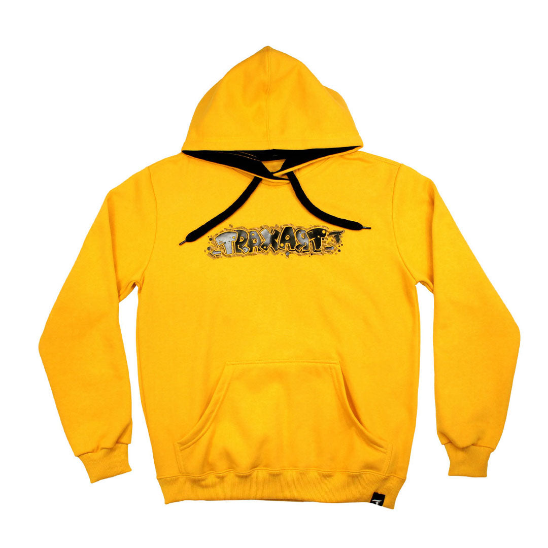 Moletom Canguru Masculino Traxart Amarelo FA-026
