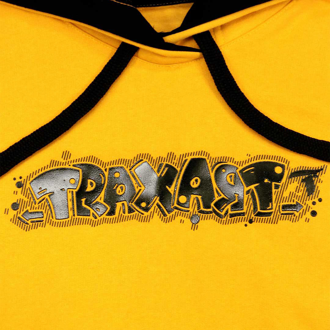 Moletom Canguru Masculino Traxart Amarelo FA-026