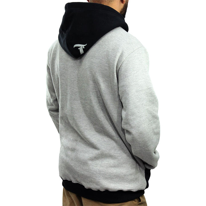 Moletom Canguru Masculino Traxart Cinza FA-028