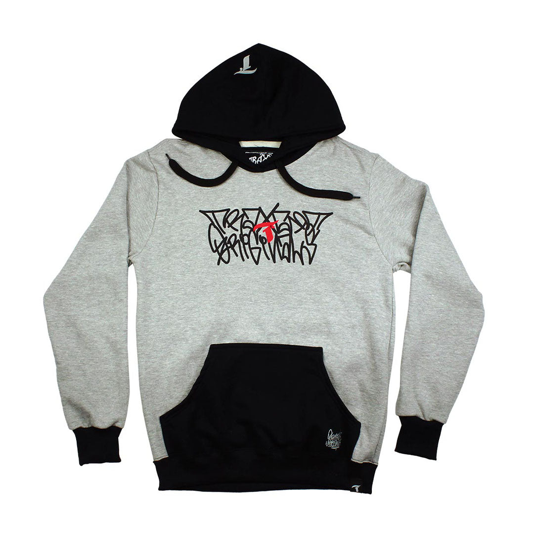Moletom Canguru Masculino Traxart Cinza FA-028