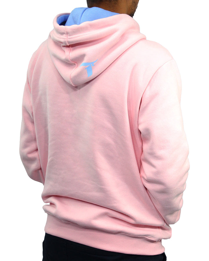 Moletom Canguru Masculino Traxart Rosa Claro FA-029