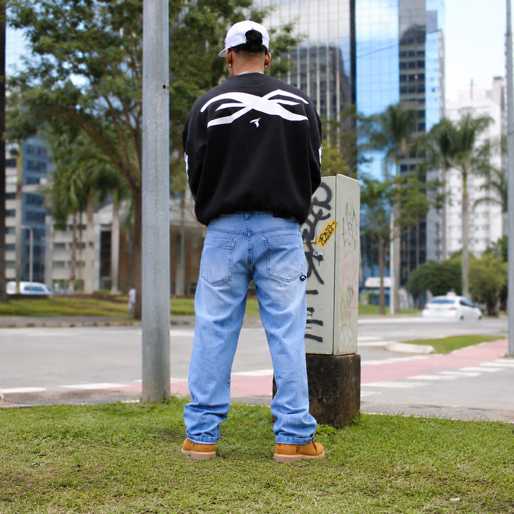 Moletom Canguru Street Preto GD-046