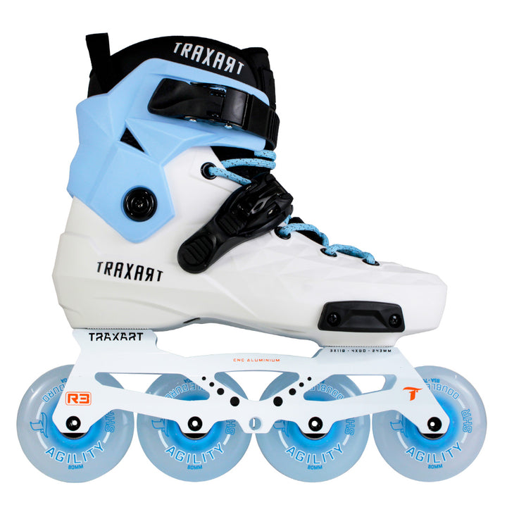 Patins Custom Personalizado Branco e Azul