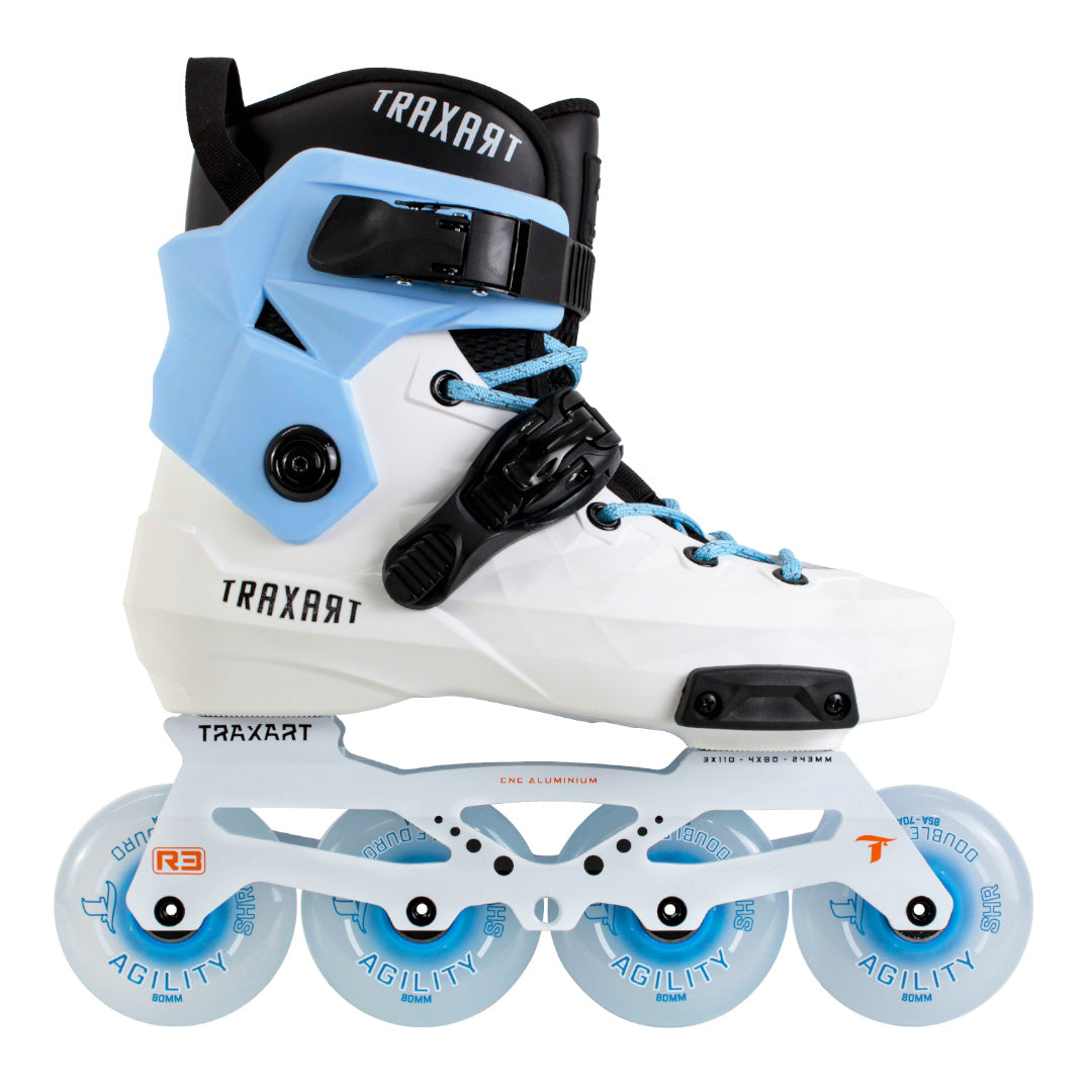 Patins Custom Personalizado Branco e Azul