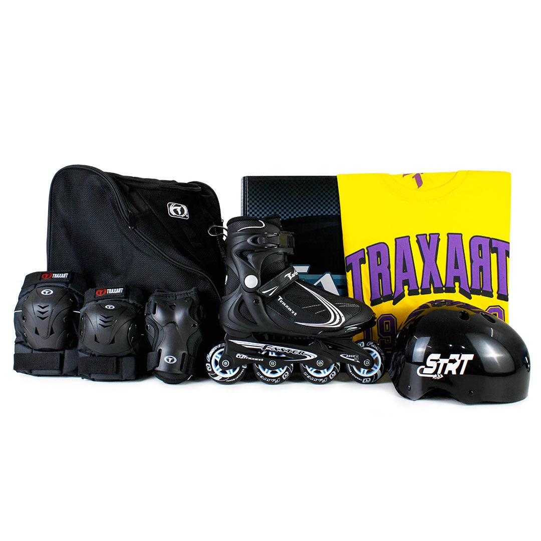 Kit Completo Faster Preto com Mochila + (Brinde)