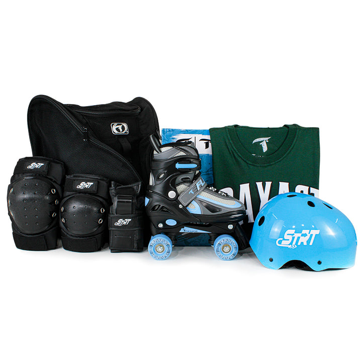 Kit infantil Flash Azul com Mochila + (Brinde)