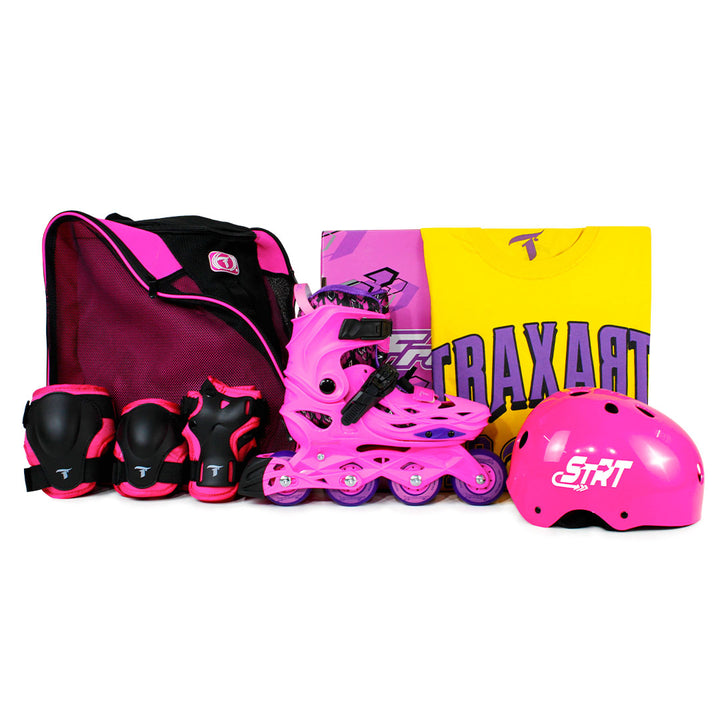 Kit Completo Infantil Freemix Pink com Mochila + (Brinde)