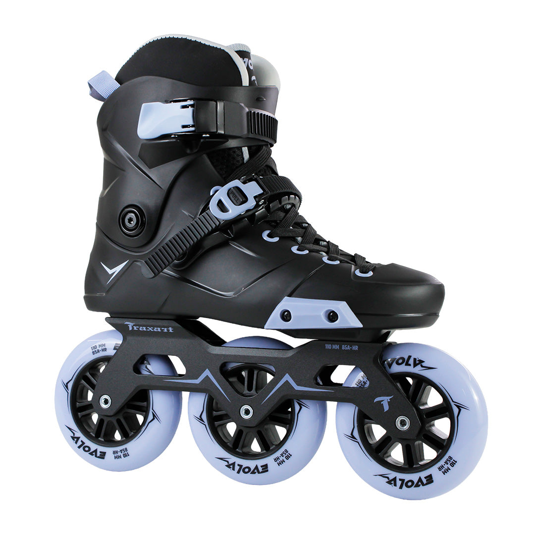 Patins Inline 3 Rodas EVOLV – 110mm HR ABEC-9 Cromo