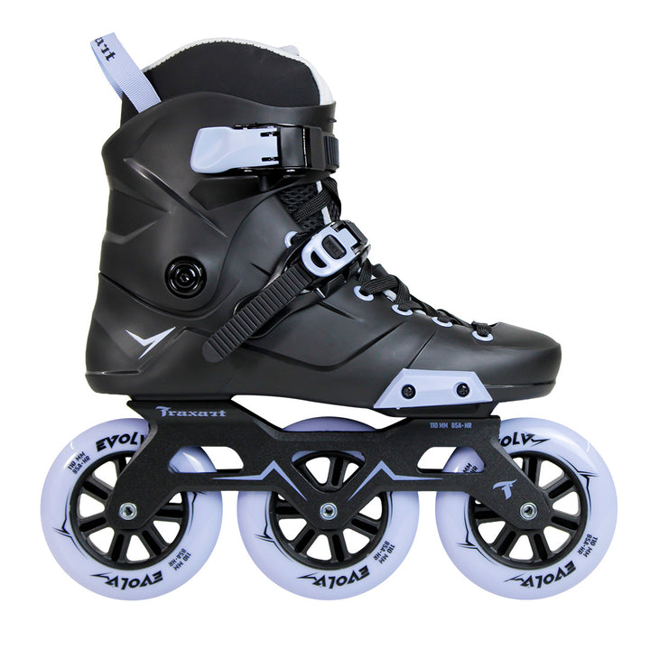 Patins Inline 3 Rodas EVOLV – 110mm HR ABEC-9 Cromo
