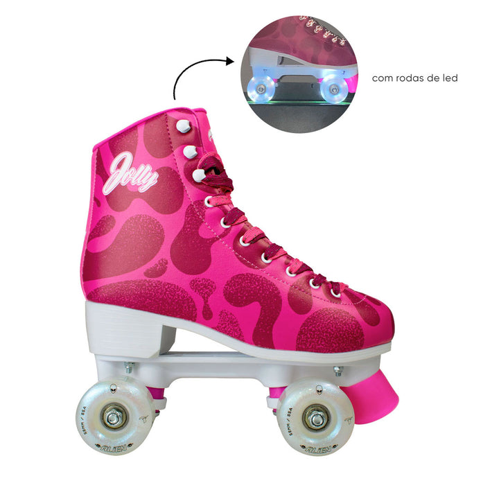 Patins Jolly Pink V3 Personalizado