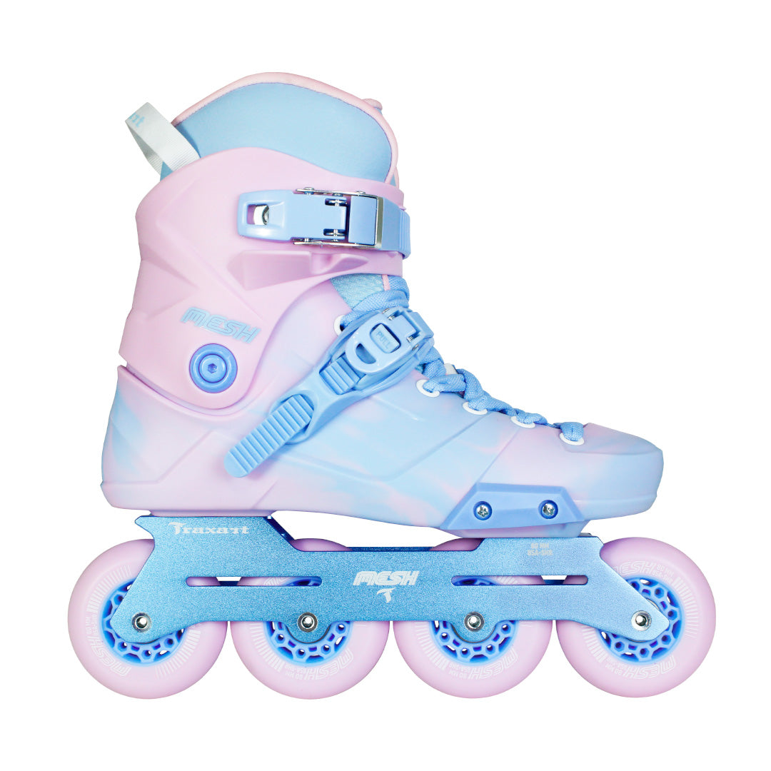 Patins Mesh 'Cotton Candy' - 80mm ABEC-9 Cromo