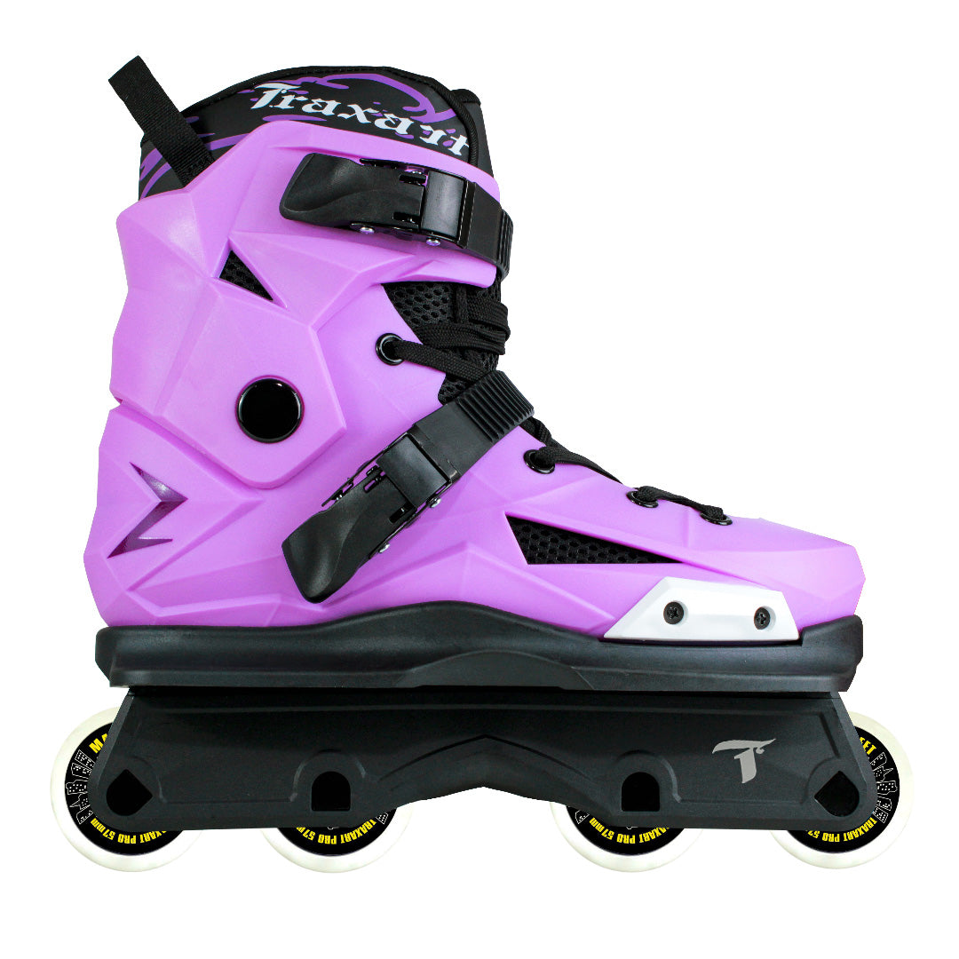 Patins Revolt Lilás com Base Street - 57mm ABEC-9