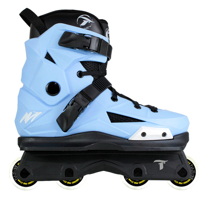 Patins Revolt Azul Claro com Base Street - 57mm ABEC-9