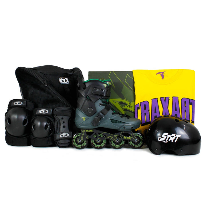 Kit Completo Revolt Verde com Mochila + (Brinde)