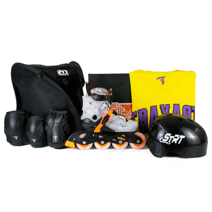Kit infantil StarLight Preto com Mochila + (Brinde)