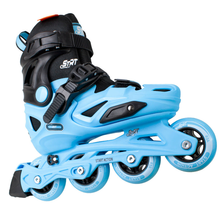 Patins Infantil STRT Azul - 62/64mm ou 68/70mm ABEC-5