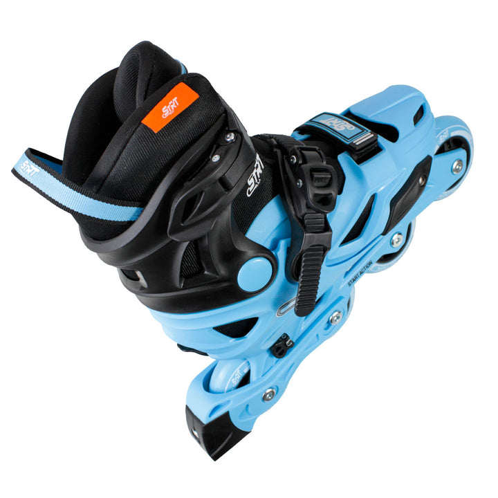 Patins Infantil STRT Azul - 62/64mm ou 68/70mm ABEC-5