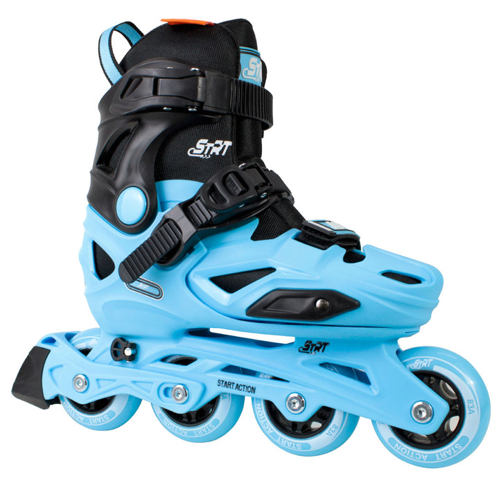 Patins Infantil STRT Azul - 62/64mm ou 68/70mm ABEC-5