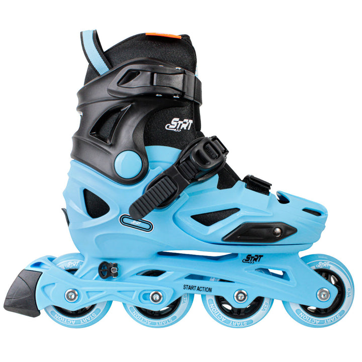 Patins Infantil STRT Azul - 62/64mm ou 68/70mm ABEC-5