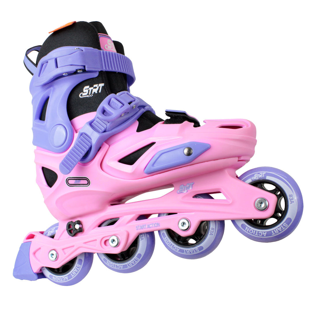 Patins Infantil STRT Rosa - 62/64mm ou 68/70mm ABEC-5