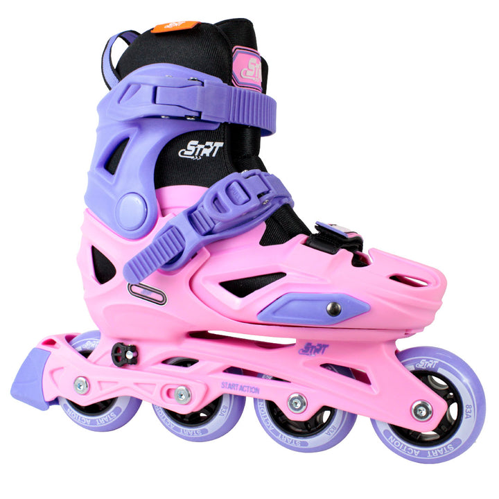 Patins Infantil STRT Rosa - 62/64mm ou 68/70mm ABEC-5