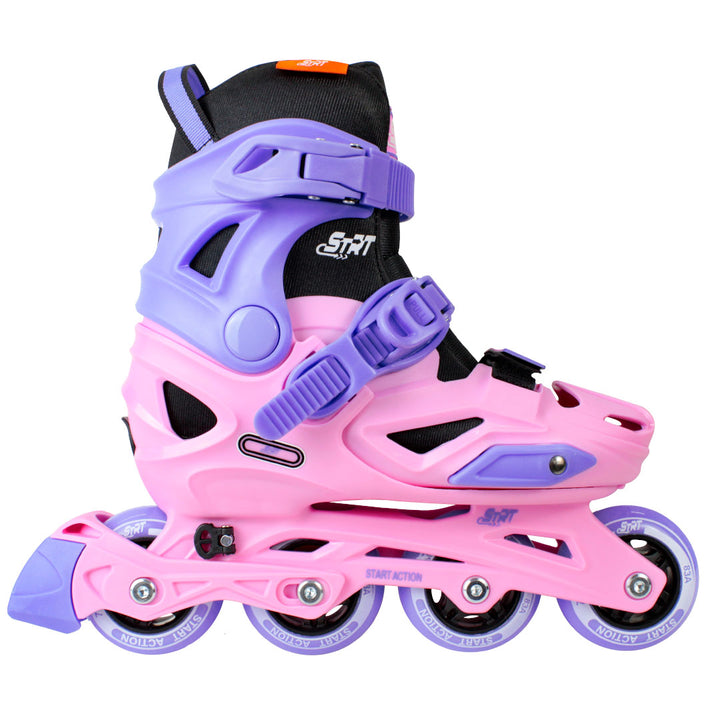 Patins Infantil STRT Rosa - 62/64mm ou 68/70mm ABEC-5