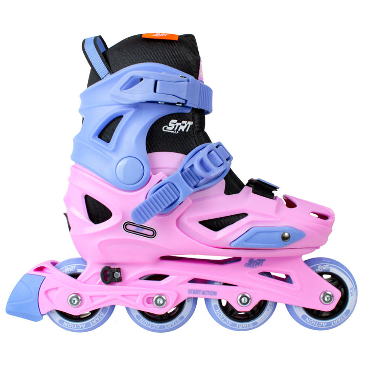 Patins Infantil STRT Rosa - 68/70mm ou 70/72mm ABEC-5
