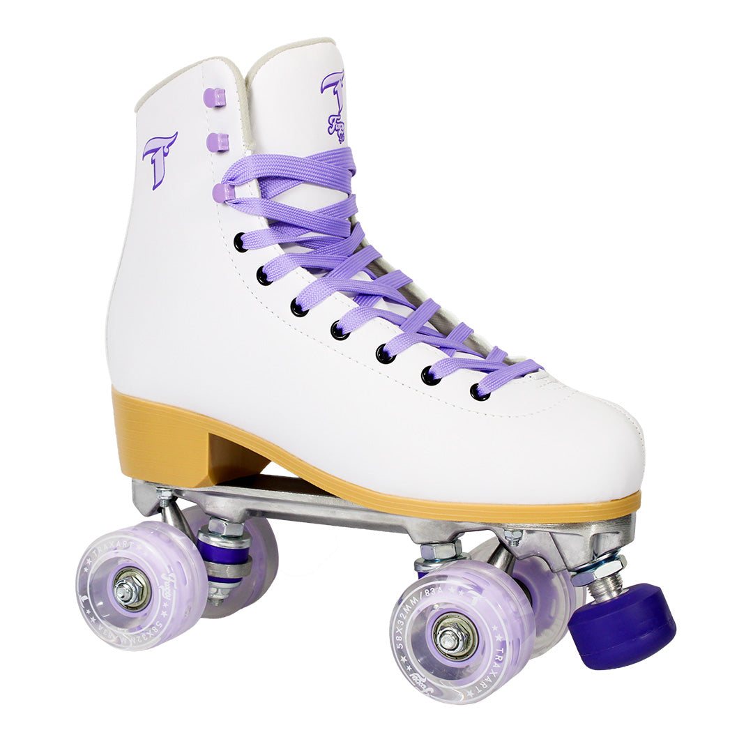 Patins Quad Foxxy LED Branco – 58mm ABEC-9