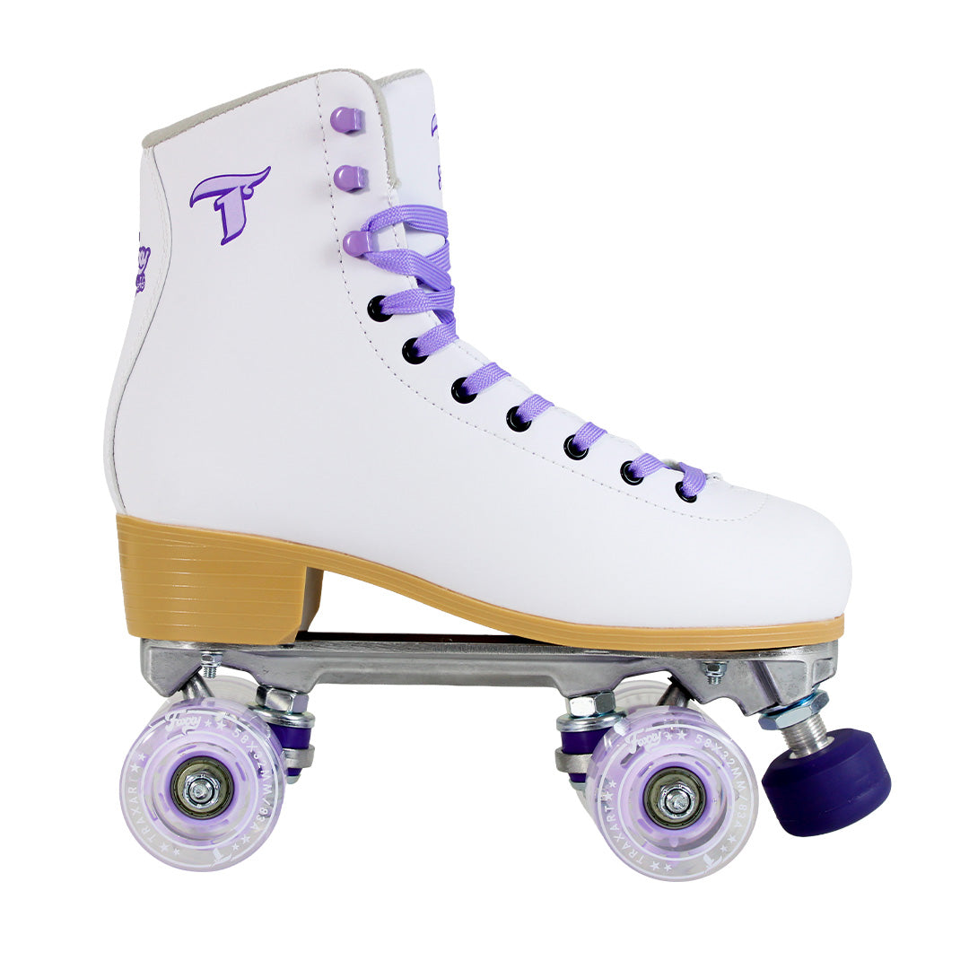 Patins Quad Foxxy LED Branco – 58mm ABEC-9