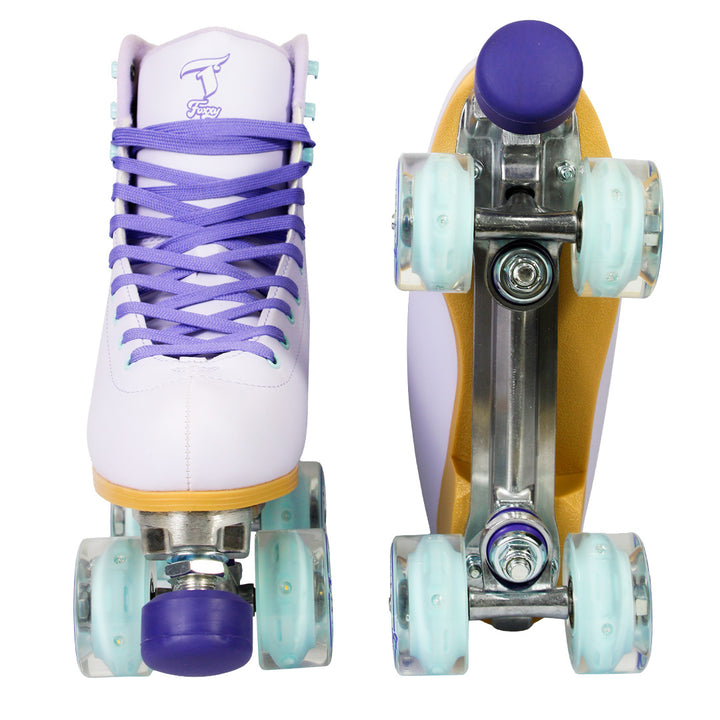 Patins Quad Foxxy LED Lilás – 58mm ABEC-9