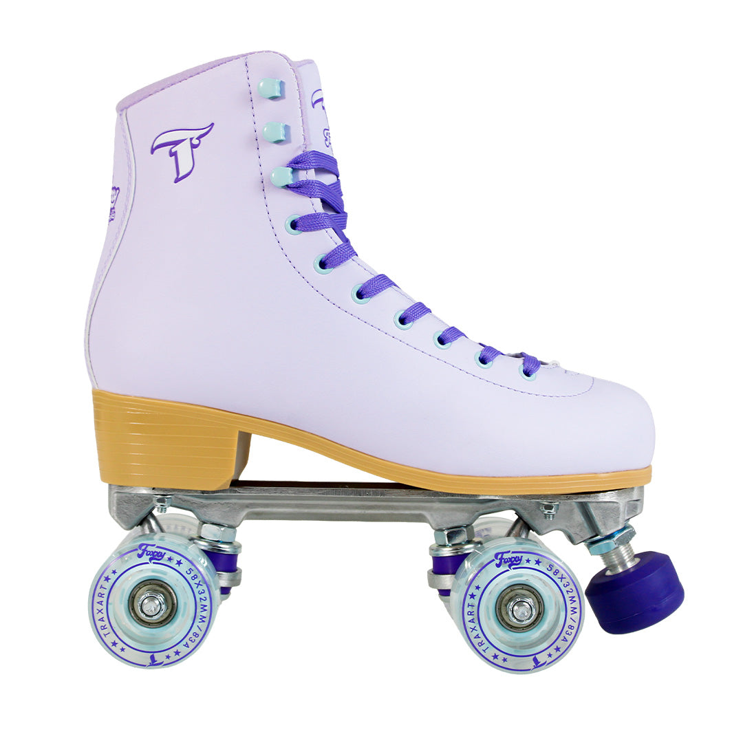 Patins Quad Foxxy LED Lilás – 58mm ABEC-9