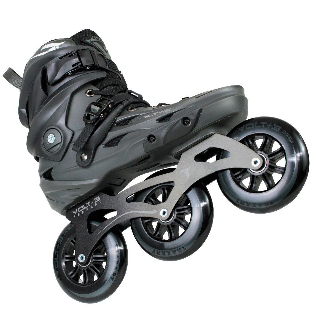 Patins Volt+ 3 Cinza - 110mm ABEC-9 Cromo