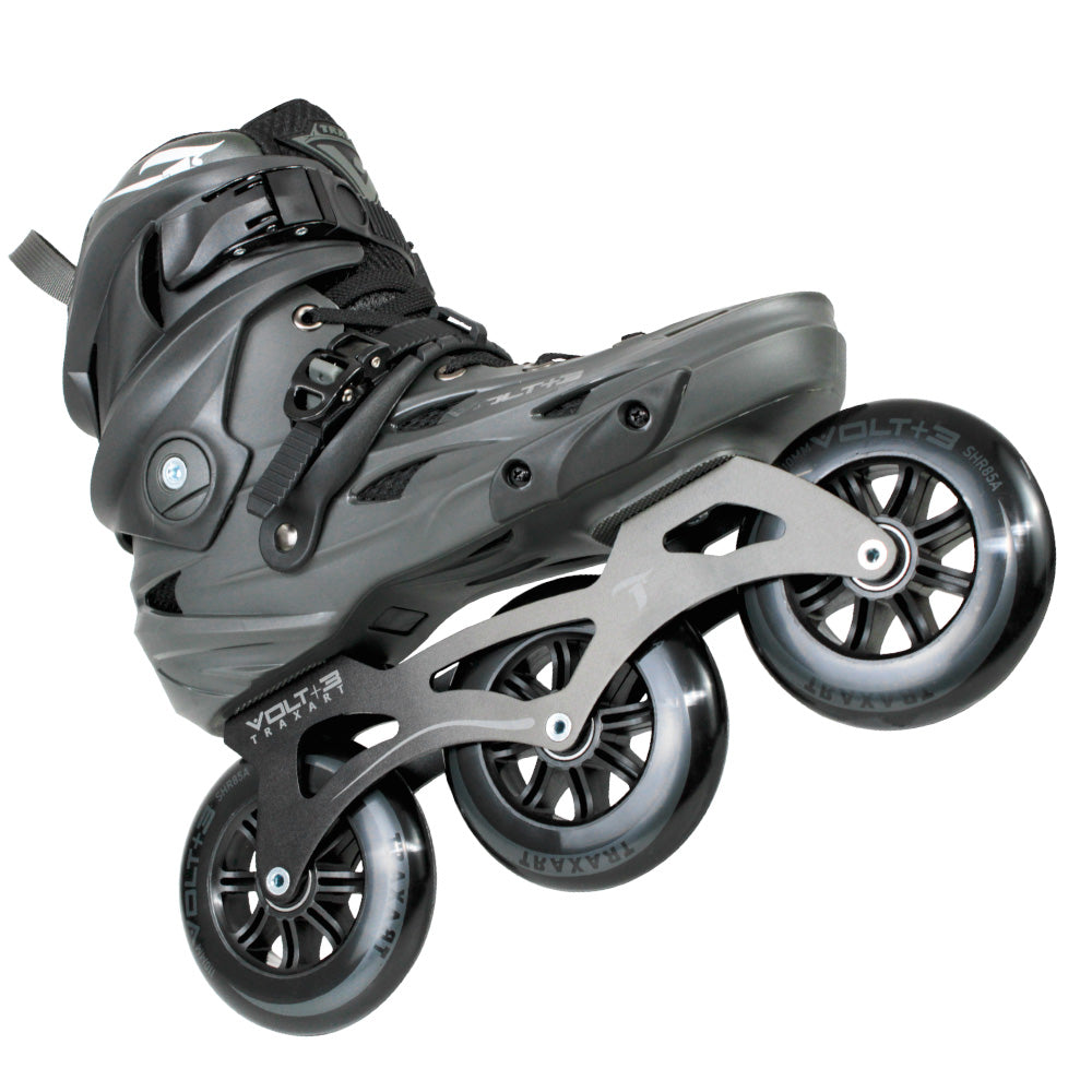 Patins Volt+ 3 Cinza - 110mm ABEC-9 Cromo