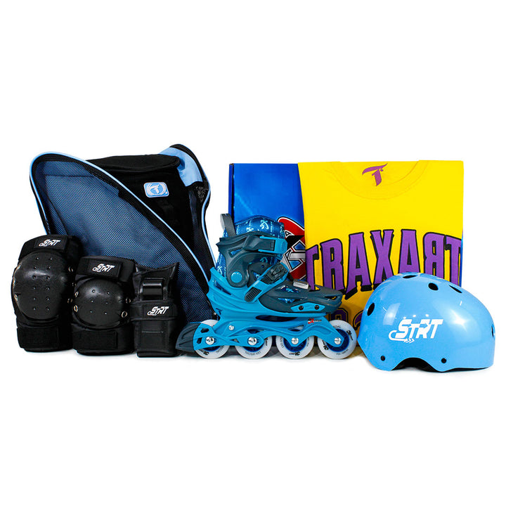 Kit Completo Infantil X-light Azul com Mochila + (Brinde)
