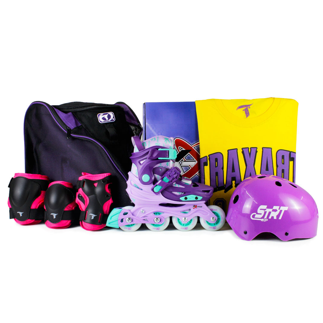 Kit infantil X-light Roxo com Mochila + (Brinde)