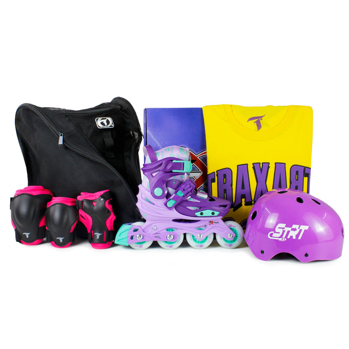 Kit infantil X-light Roxo com Mochila + (Brinde)