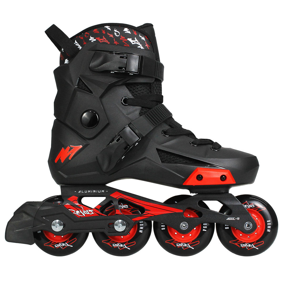 Patins Revolt Preto v2 com Freio| Traxart