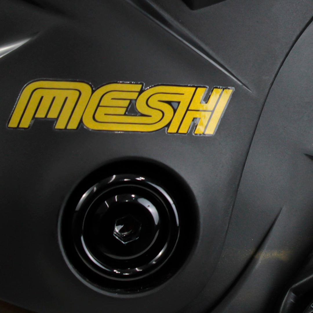Patins Mesh Black e Gold - 80mm ABEC-9 Cromo