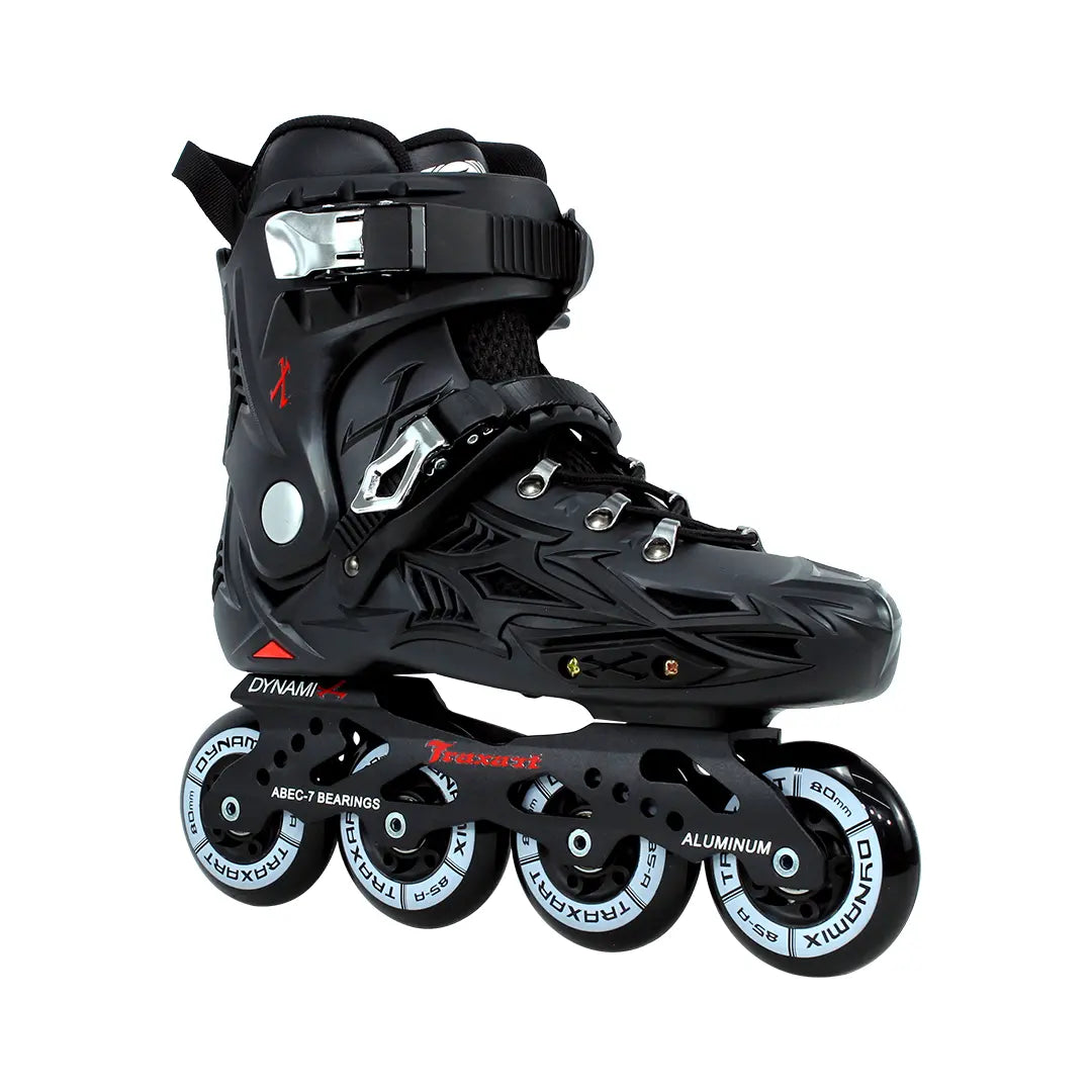 Patins Dynamix Preto V2 - 80mm ABEC-7