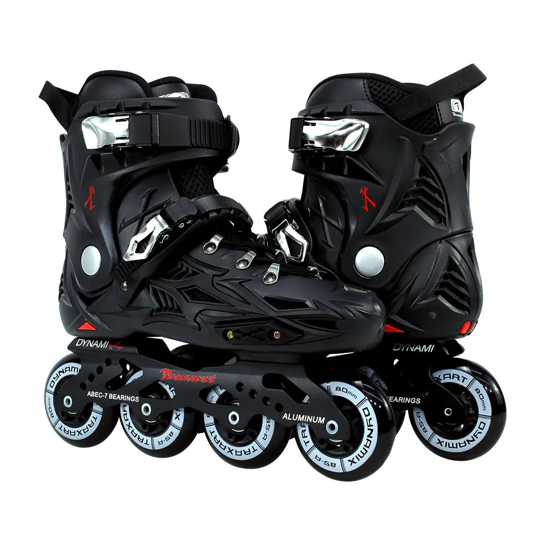 Patins Dynamix Preto V2 - 80mm ABEC-7