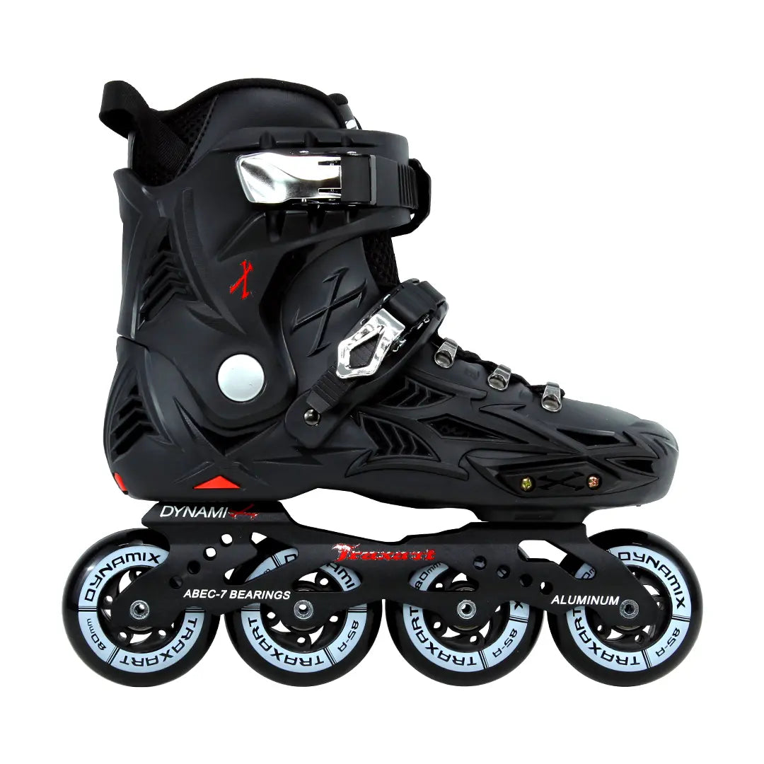 Patins Dynamix Preto V2 - 80mm ABEC-7