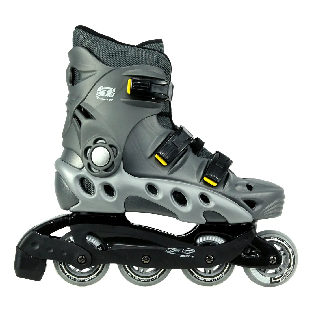 Patins Spectro Cinza - 72mm ABEC-5